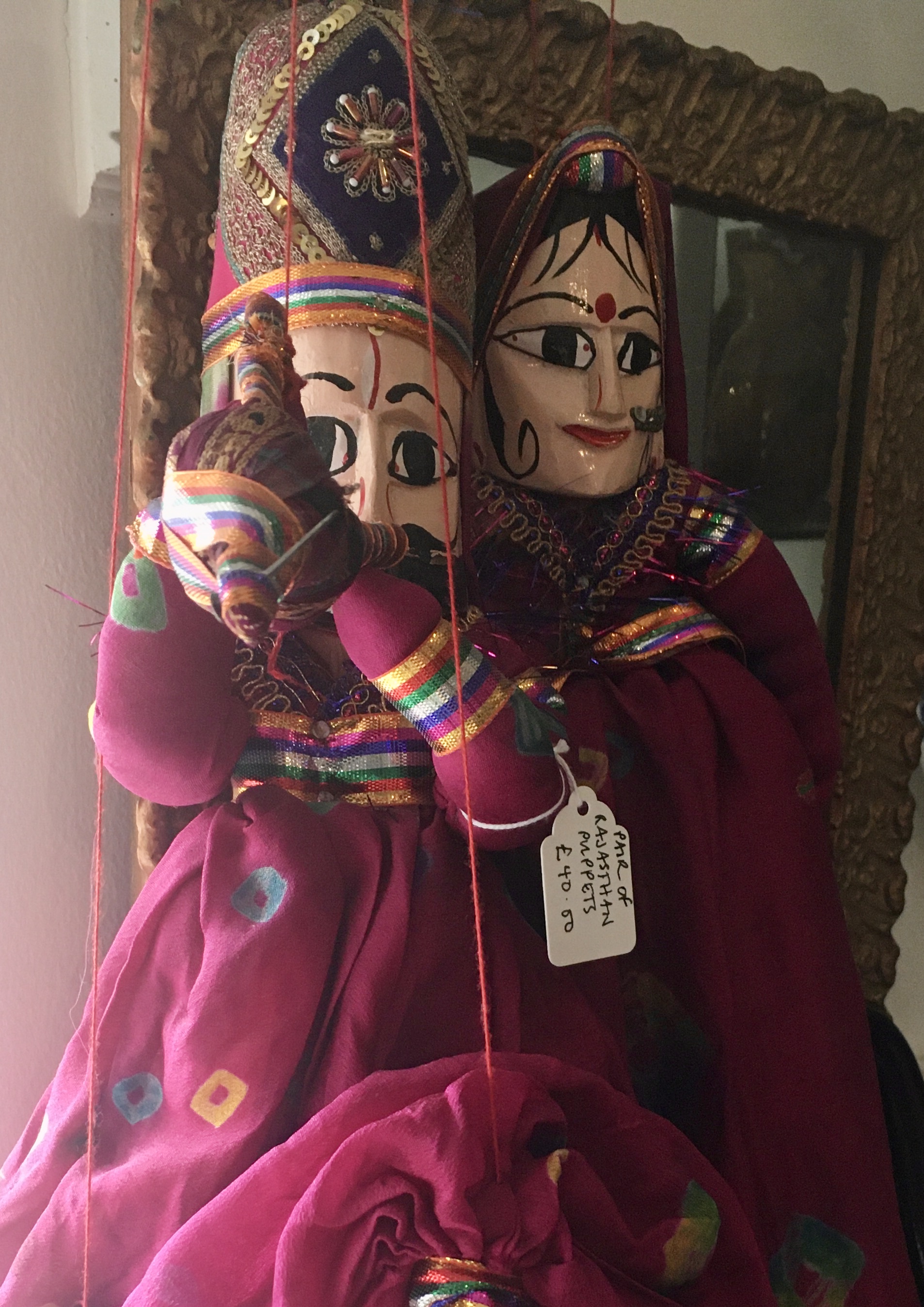 Pair of Rajasthan Puppets